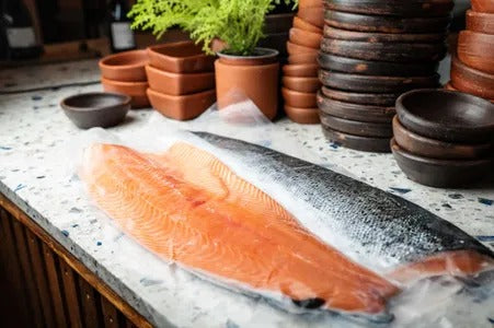Filete de Salmón con piel Atlantico - Coho